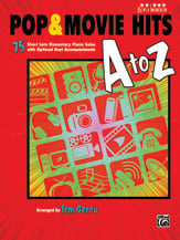 Pop and Movie Hits A to Z piano sheet music cover